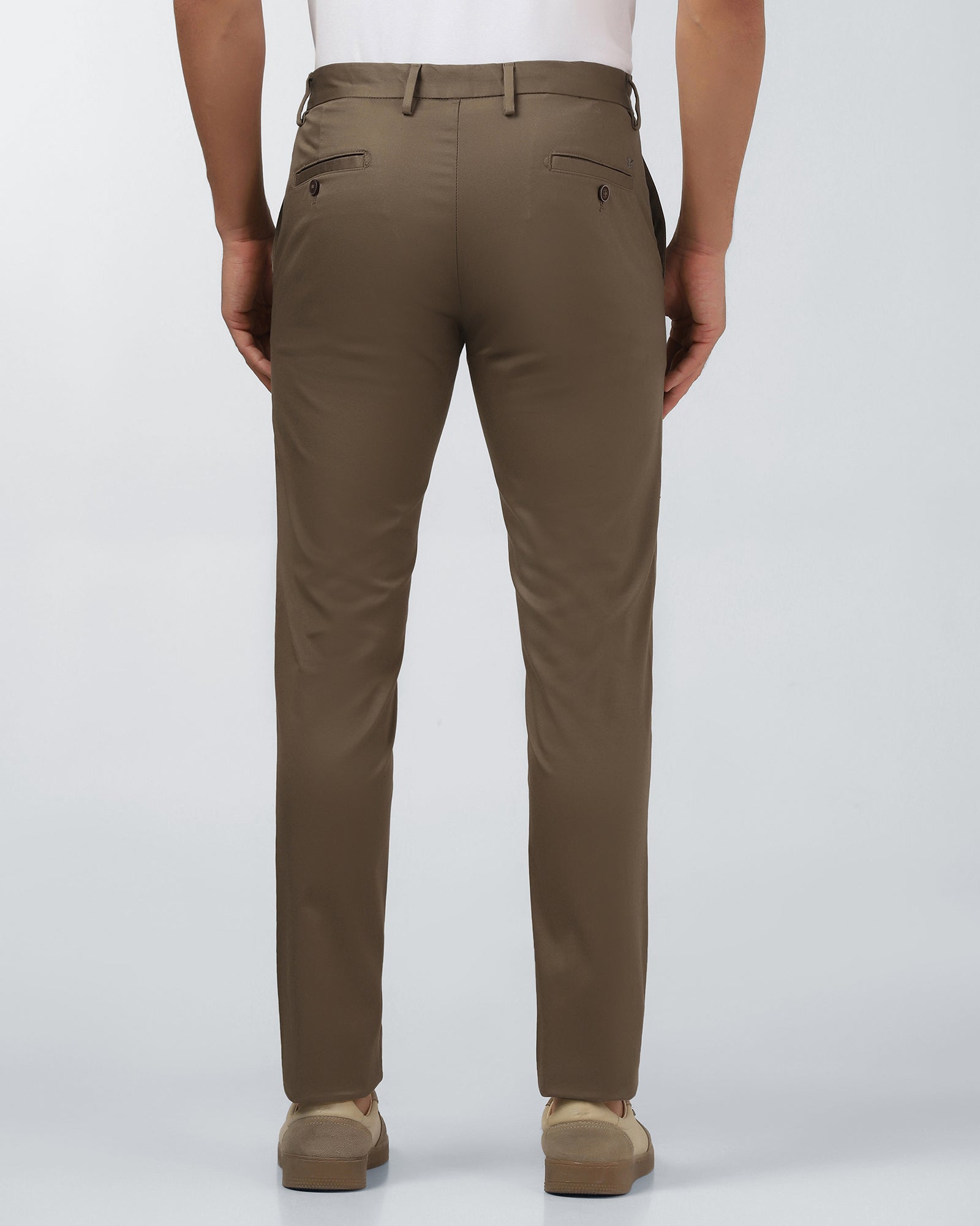 Brown Textured Khaki - Aspen