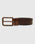 Leather Revesible Brown & Black Solid Belt - Washington