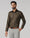 Brown Oliv Printed Shirt - Phase