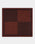 Brown Printed 100% Silk Pocket Square - Ashen