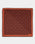 Brown Printed 100% Silk Pocket Square - Avant