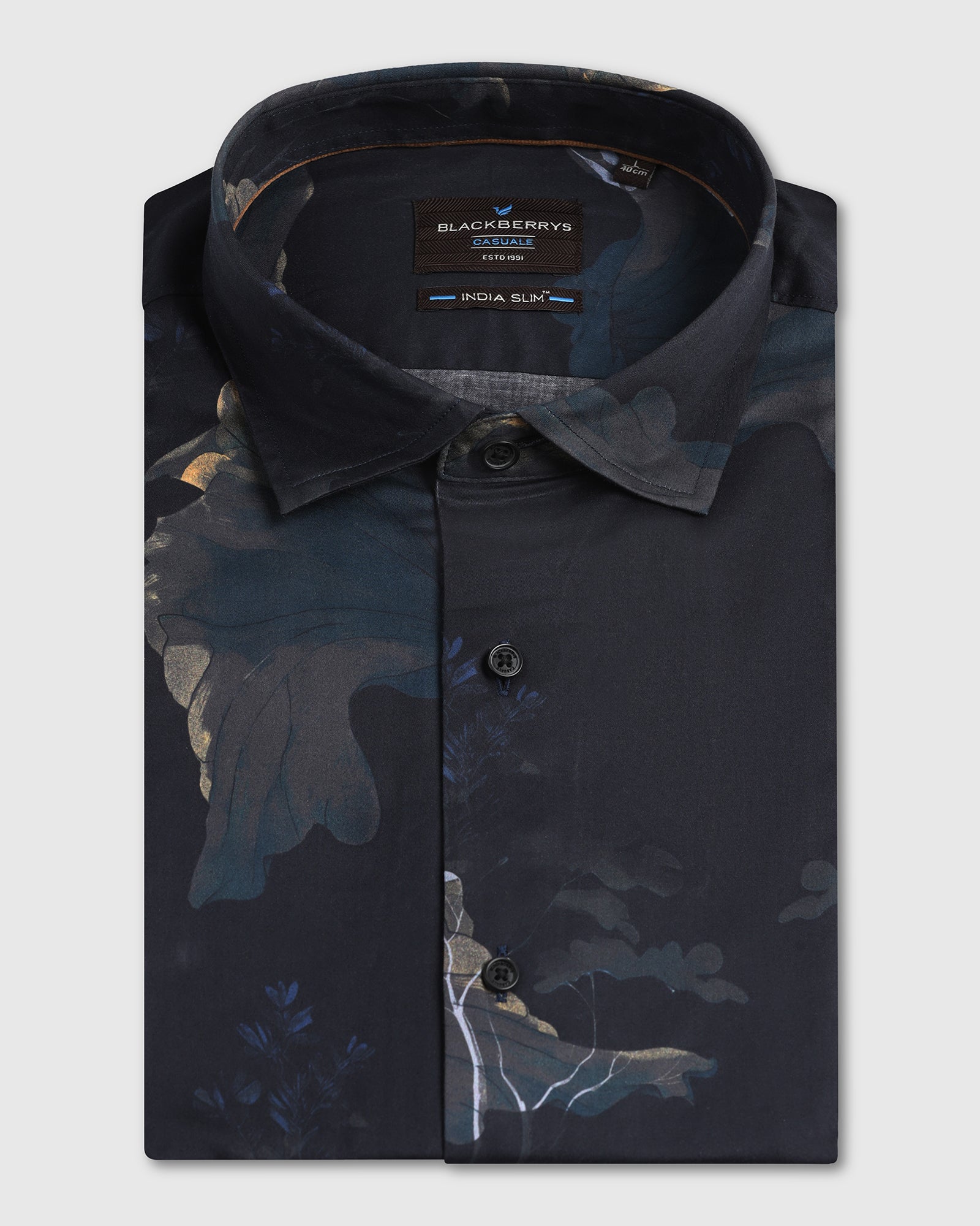 Brown Printed Shirt - Rodion