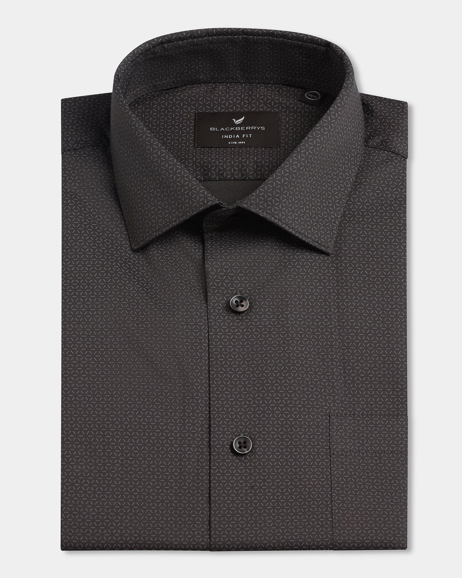 Brown Printed Shirt - Welkon