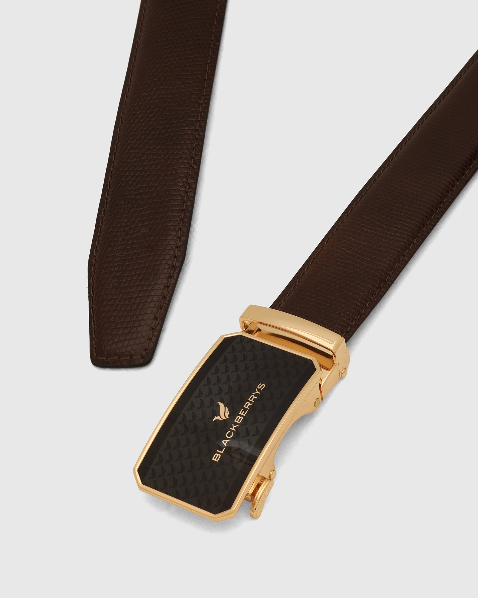 Leather Brown Solid Belt - Weyn