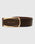Leather Brown Solid Belt - Wynne