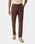 Brown Solid Khakis - Sinai