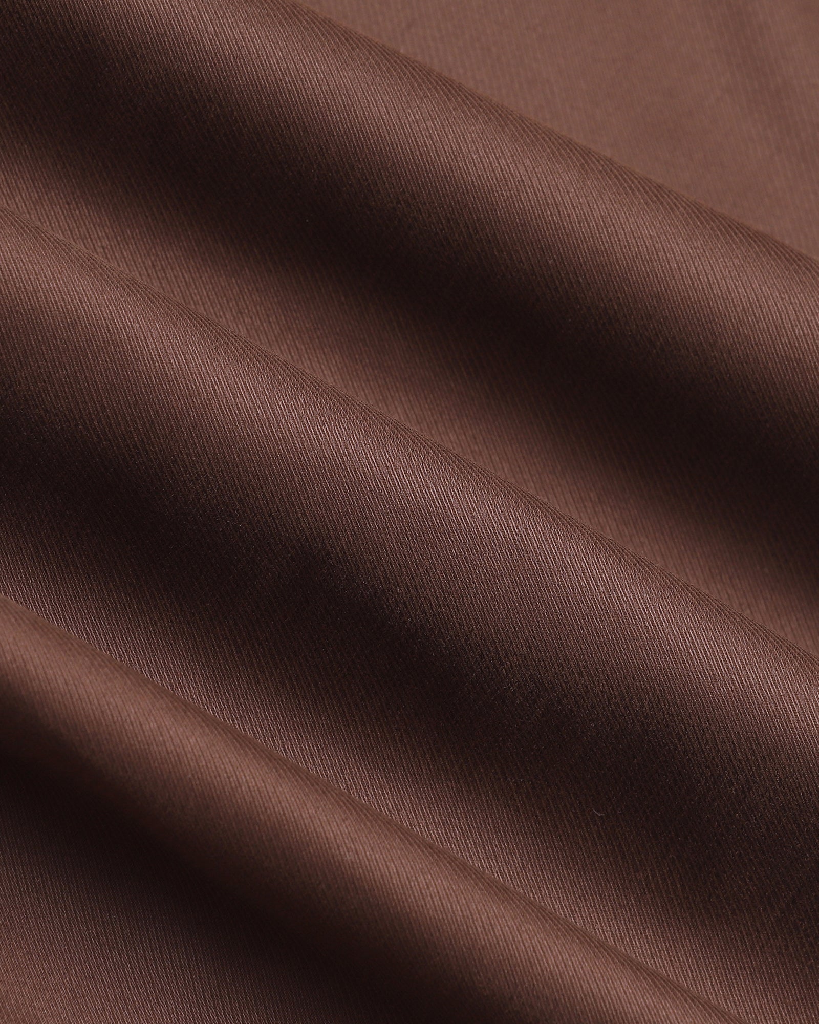 Brown Solid Khakis - Sinai