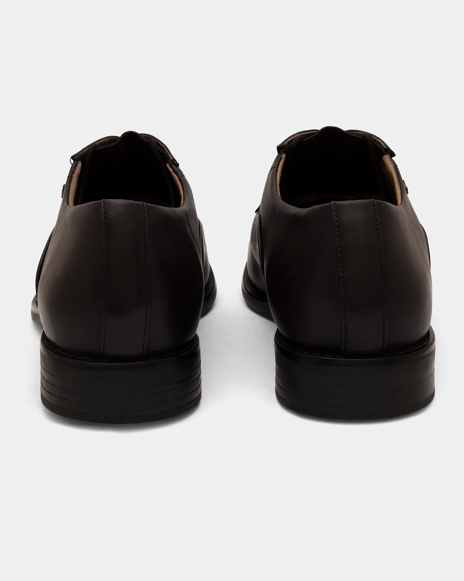 Brown Solid Oxford Shoes - Wesliee