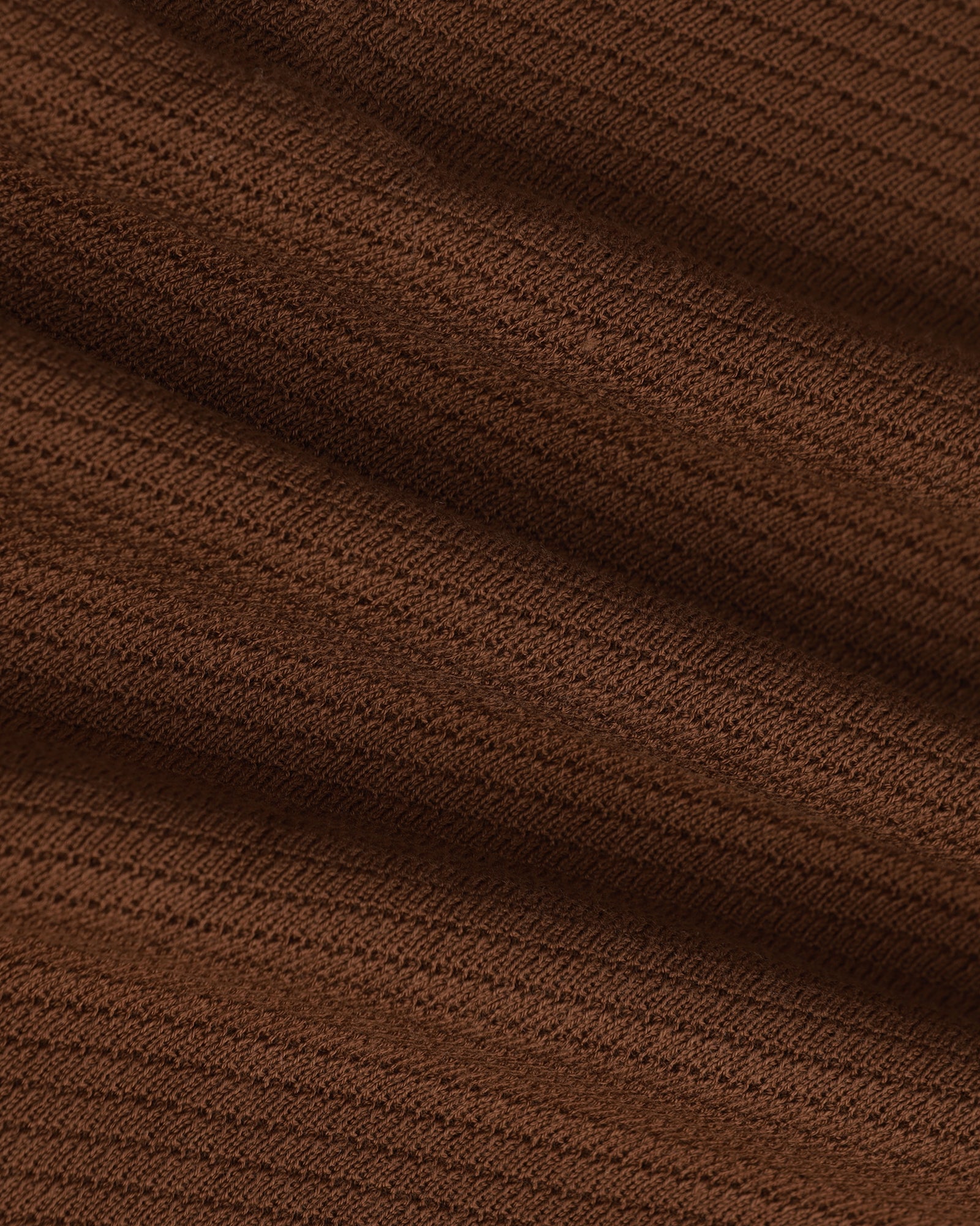 Brown Solid Polo - Yuto