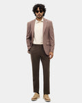 Brown TechPro Solid Trouser - Ashley