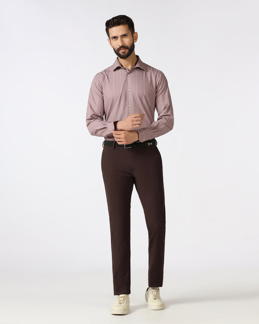 Brown TechPro Textured Khakis - Sandy