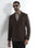 Brown Textured Blazer - Denzel