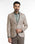 Brown Textured Blazer - Grant
