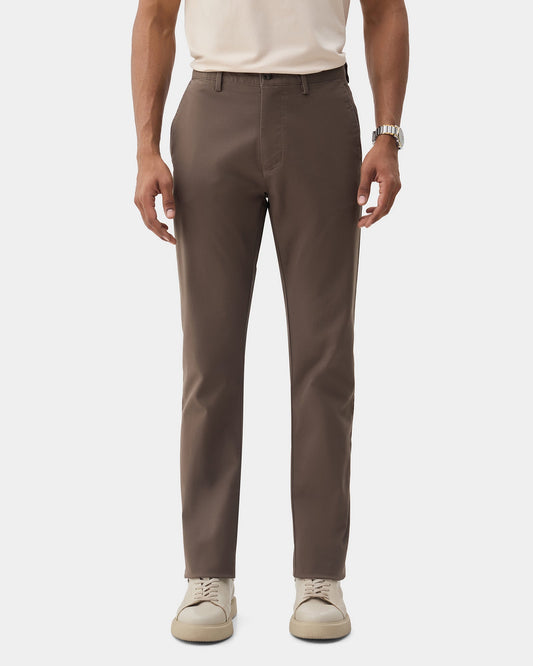 Brown Textured Khakis - Eiger