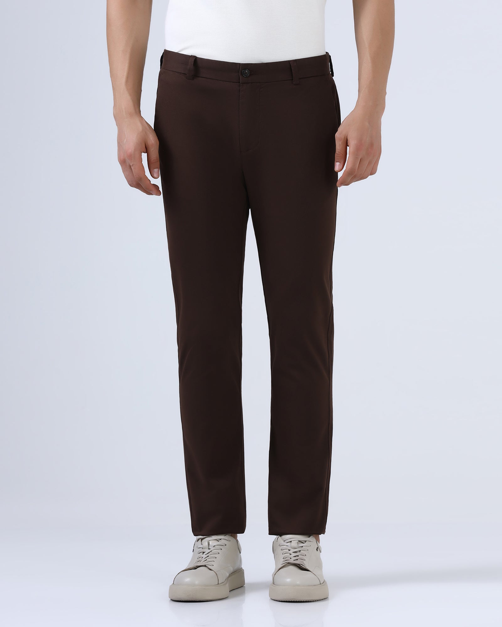 Brown Textured Khakis - Planar