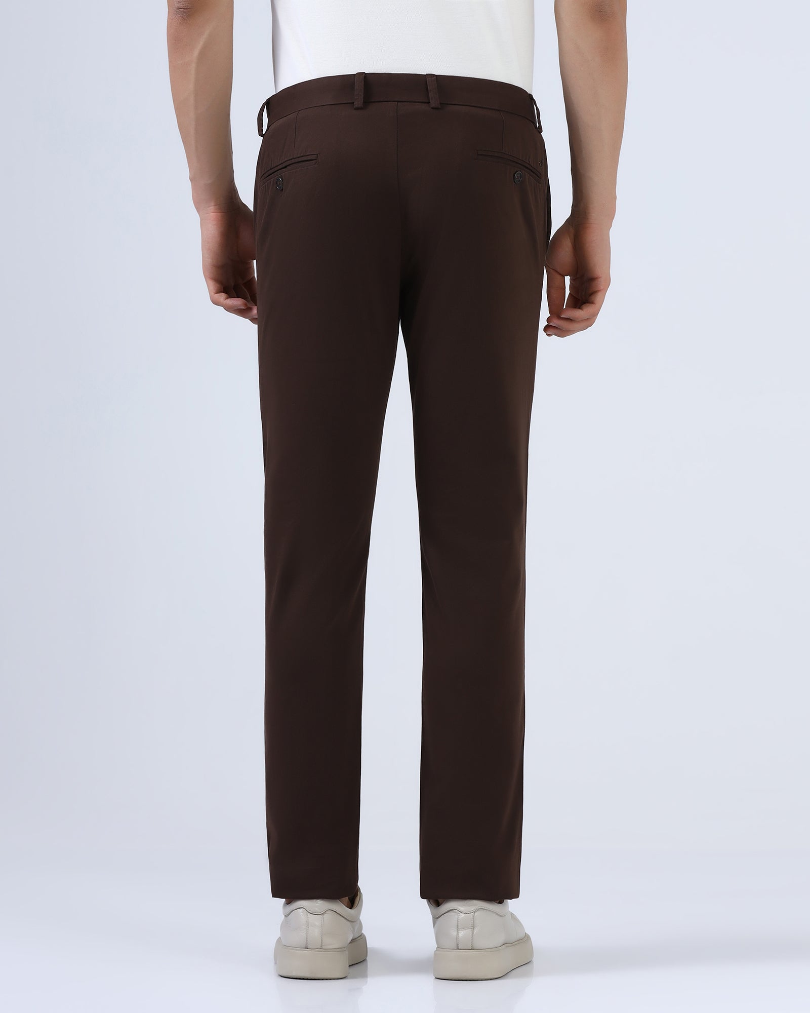 Brown Textured Khakis - Planar