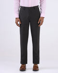 Brown Textured Trouser - David