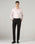 Brown Textured Trouser
