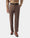 Brown Textured Trouser - Jona