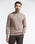 Camel High Neck Solid Sweater - Pop