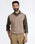 Camel V-Neck Solid Sweater - Less