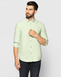 Casual Light Green Solid Shirt - Tonic