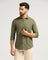 Casual Olive Solid Shirt - Jolt