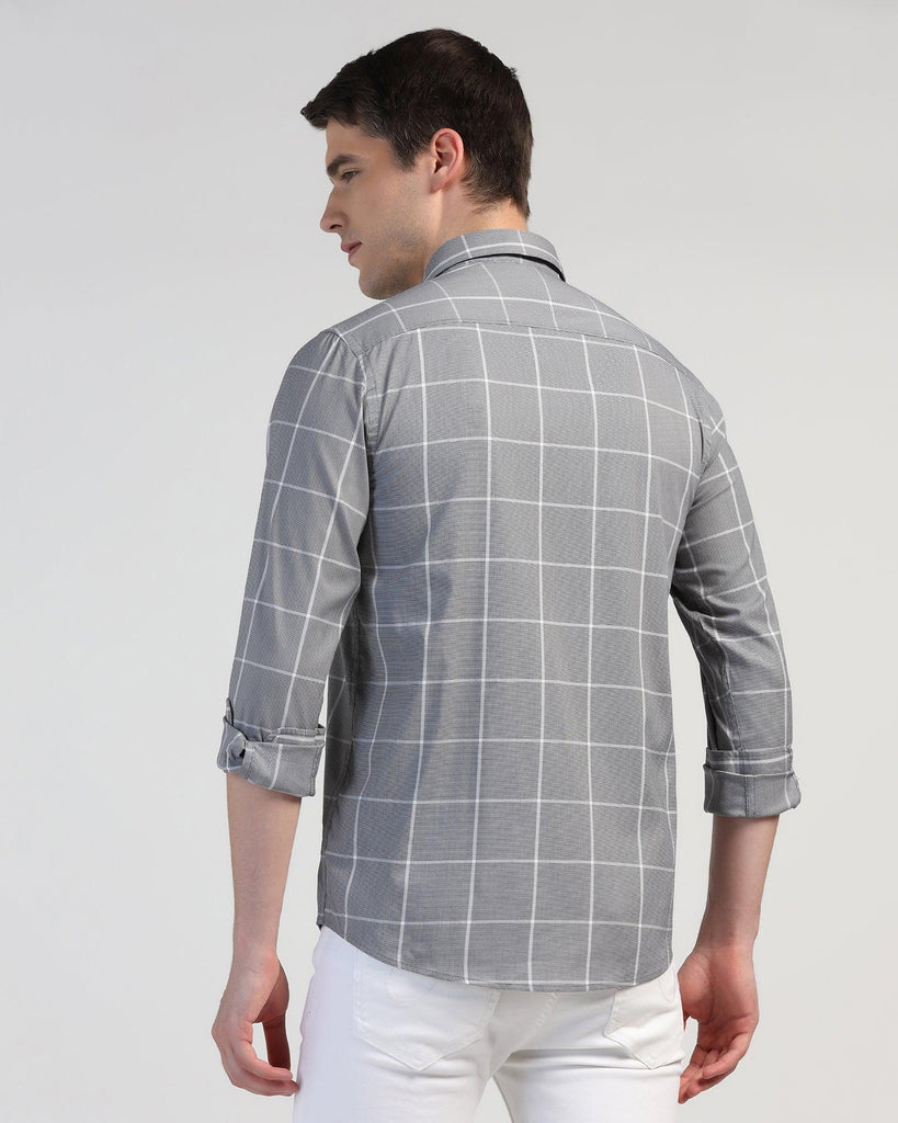 Casual Black Check Shirt - Tempe