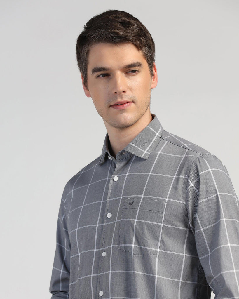 Casual Black Check Shirt - Tempe