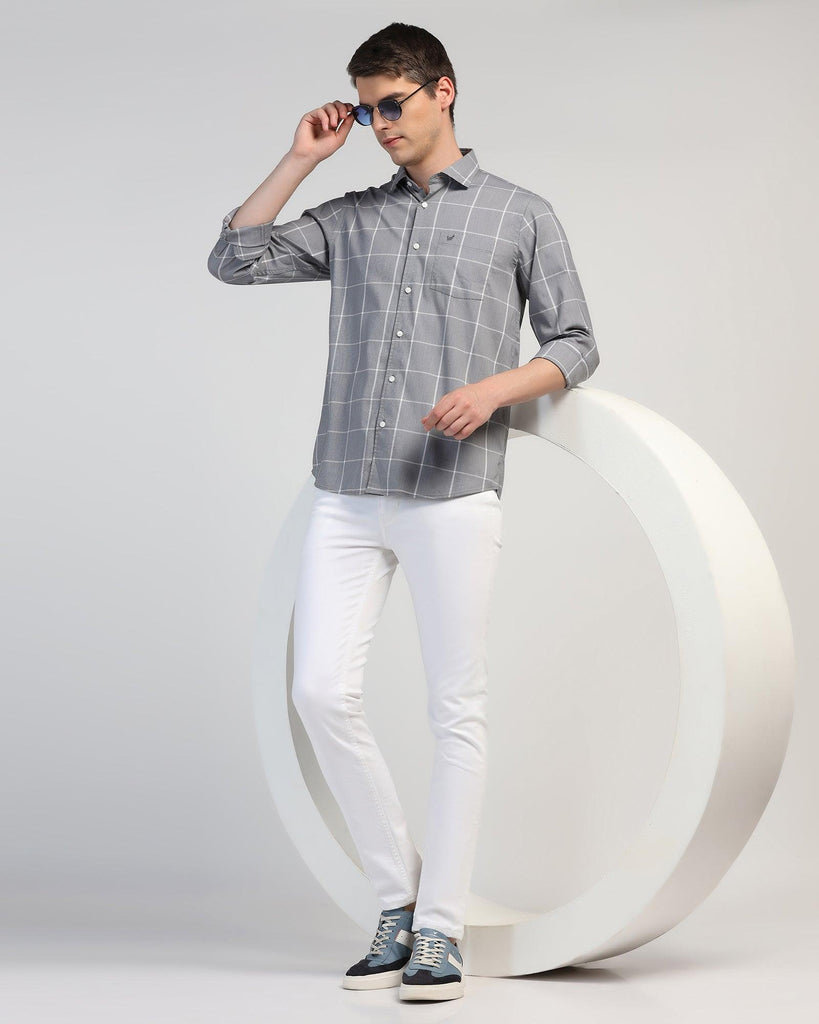 Casual Black Check Shirt - Tempe