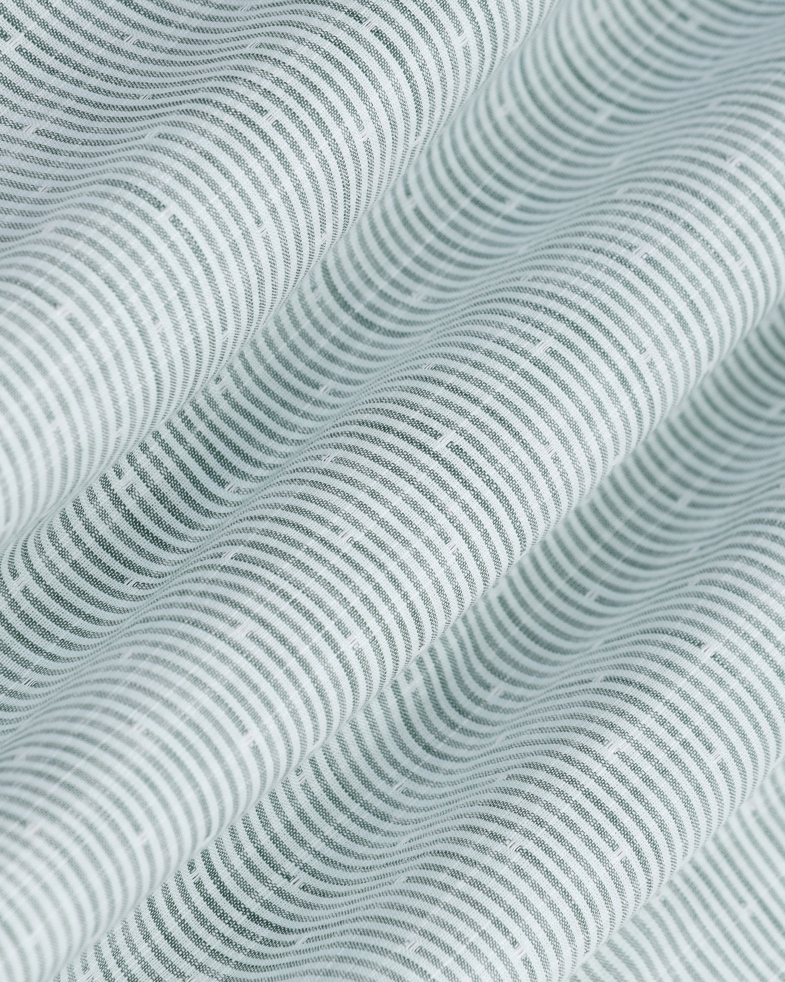 Casual Green Stripe Shirt - Marven