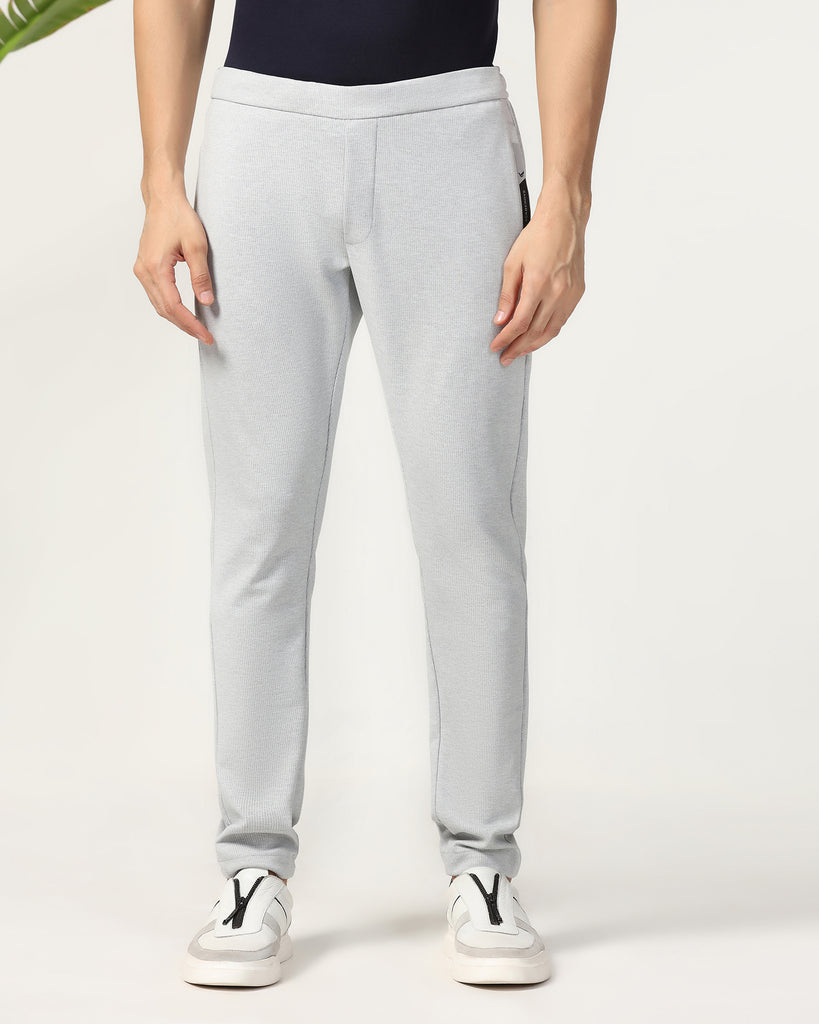 Casual Grey Solid Jogger - Labo