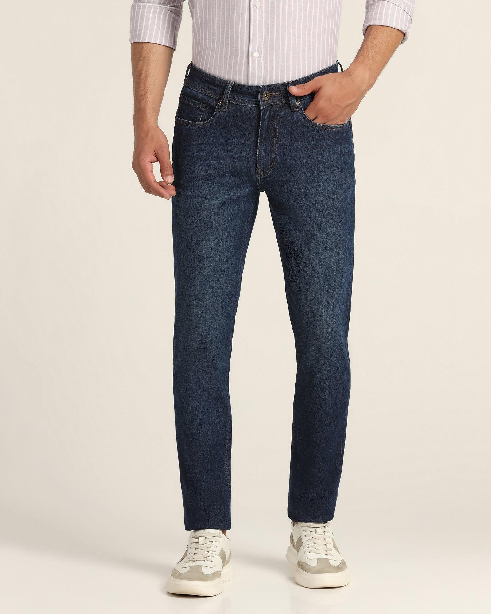 Super Clean Slim Comfort Buff Fit Indigo Jeans - Dacka