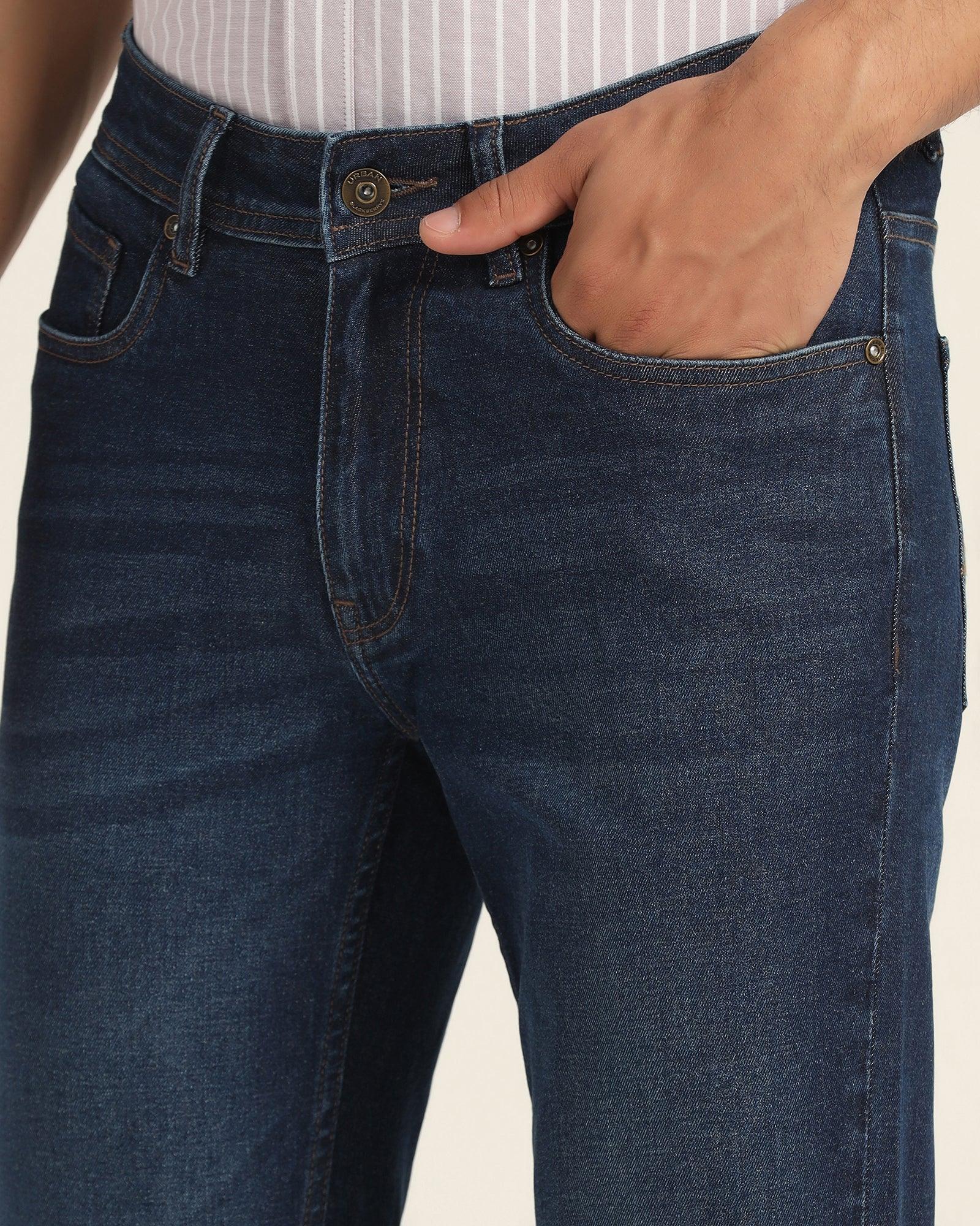Super Clean Slim Comfort Buff Fit Indigo Jeans - Dacka