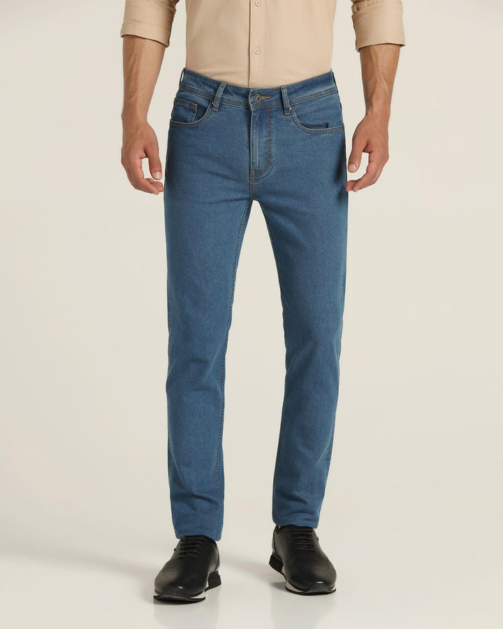 Super Clean Slim Yonk Fit Indigo Jeans - Falc