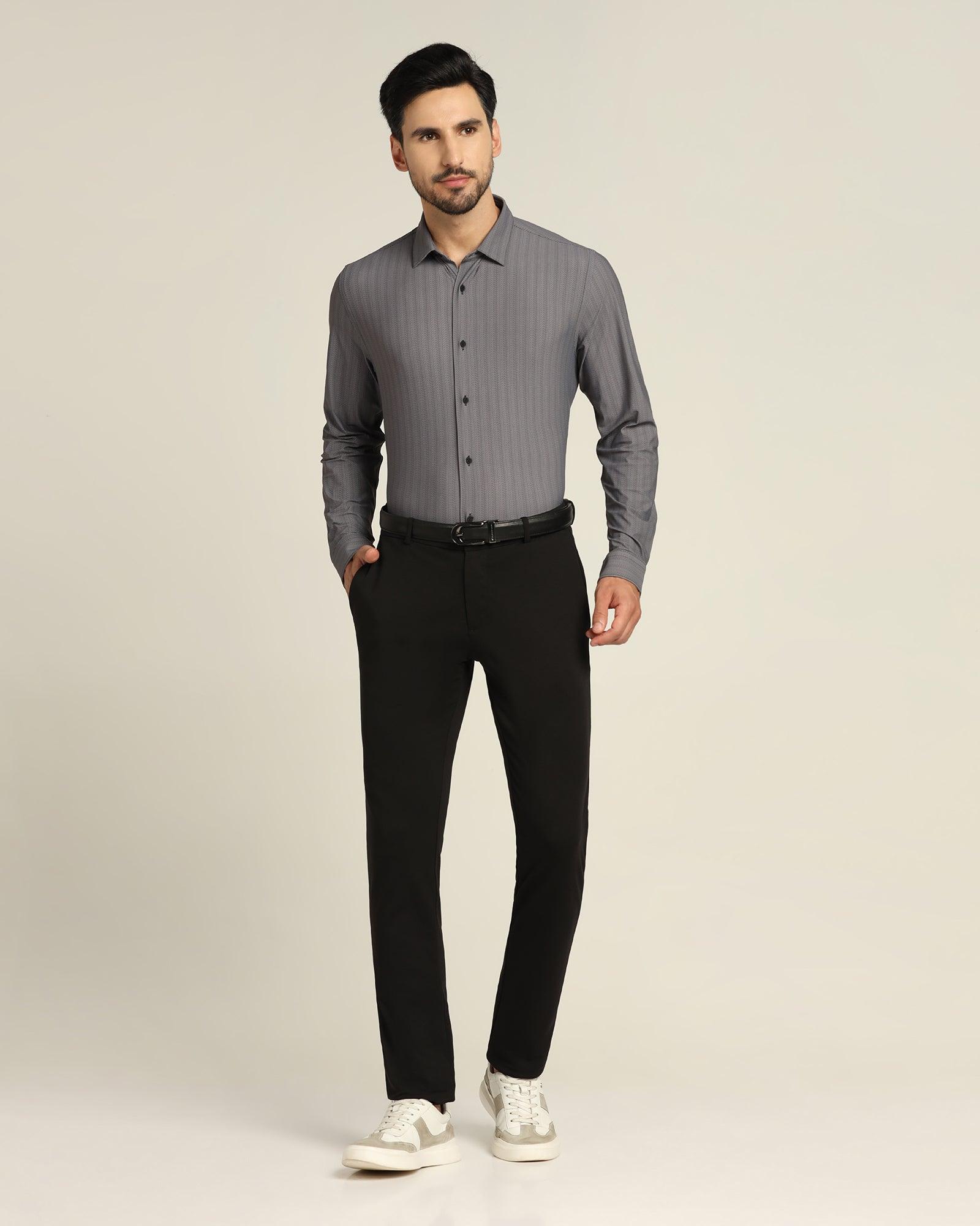 TechPro Casual Khakis In Black B-91 (Ziea) - Blackberrys