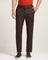 TechPro Slim Comfort B-95 Casual Brown Solid Khakis - Andros