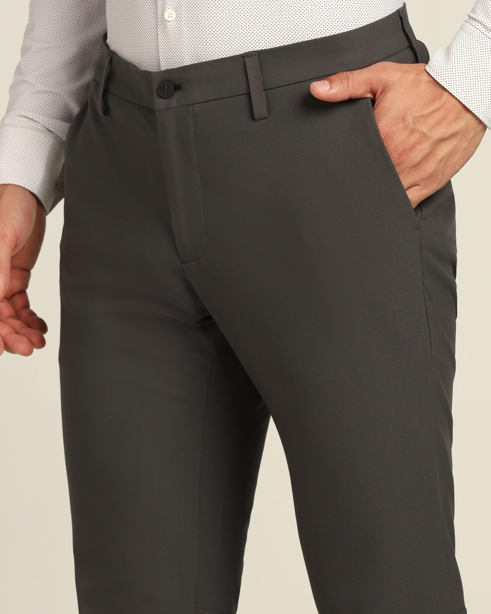 TechPro Casual Khakis In Charcoal B-91 (Guss) - Blackberrys