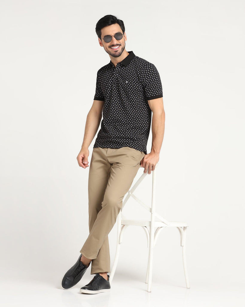 Slim Comfort B-95 Casual Khaki Solid Khakis - Lab