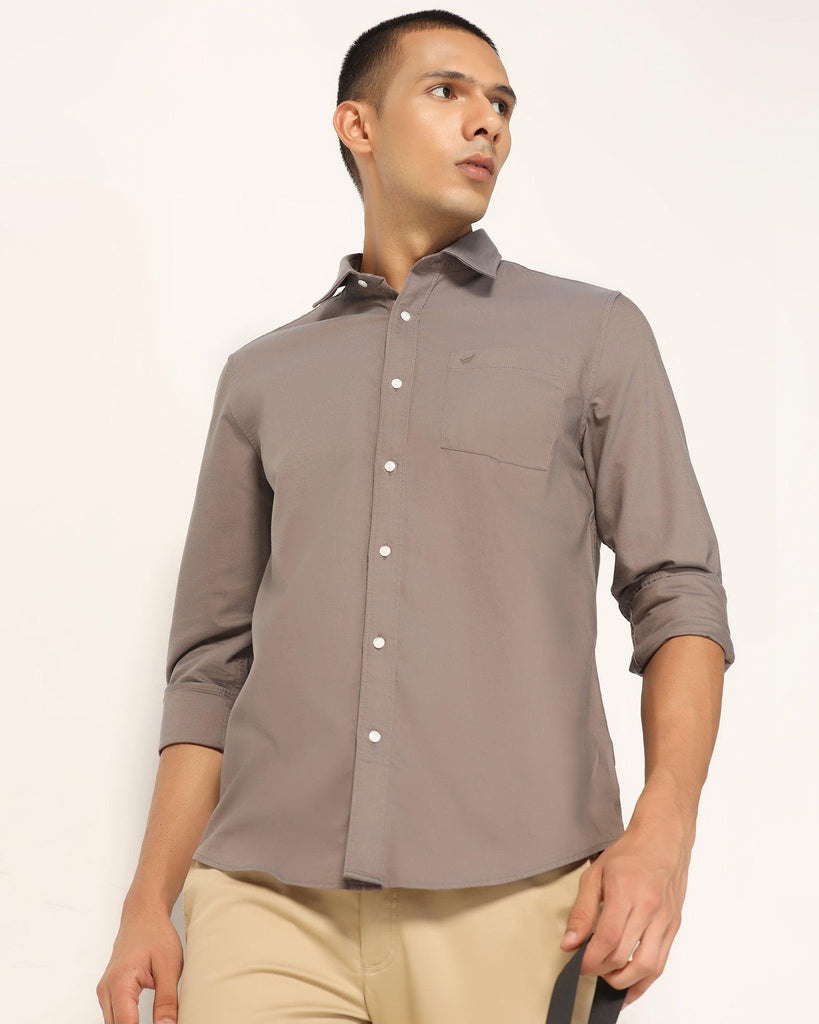 Casual Mouse Textured Shirt - Solly