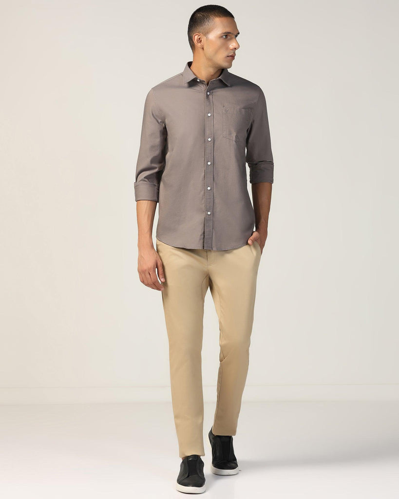 Casual Mouse Textured Shirt - Solly