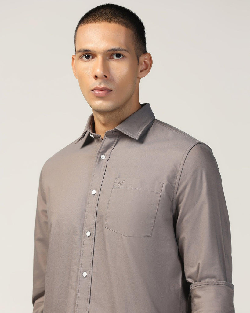 Casual Mouse Textured Shirt - Solly