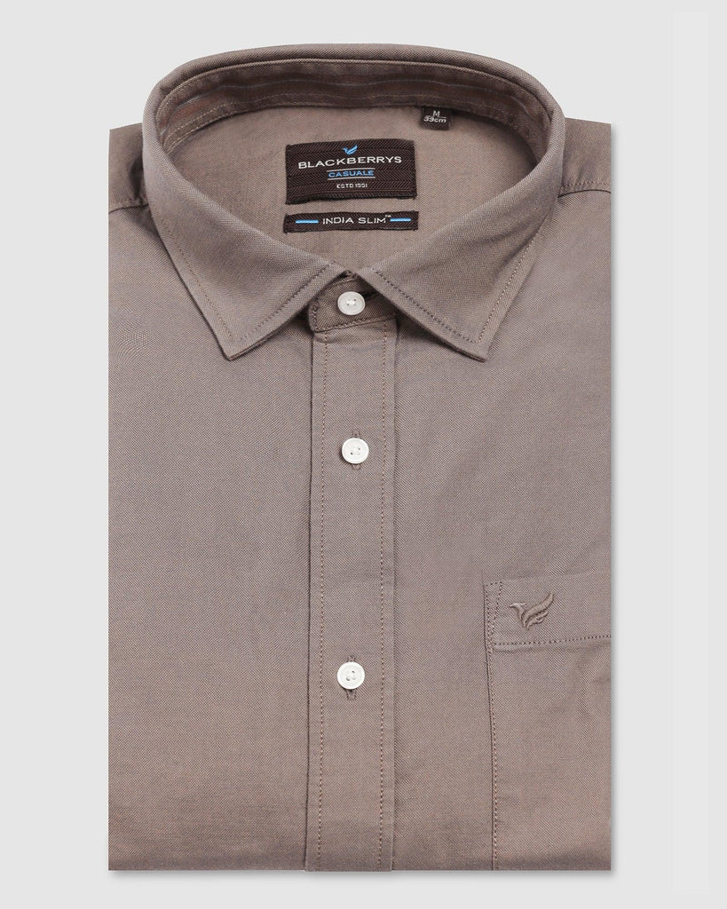 Casual Mouse Textured Shirt - Solly