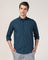 Casual Navy Printed Shirt - Crimp