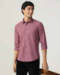 Casual Pink Check Shirt - Xavier
