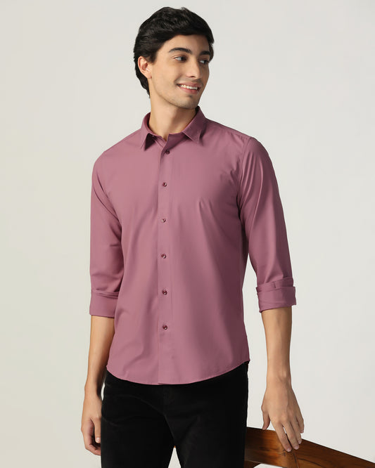 Casual Pink Check Shirt - Xavier