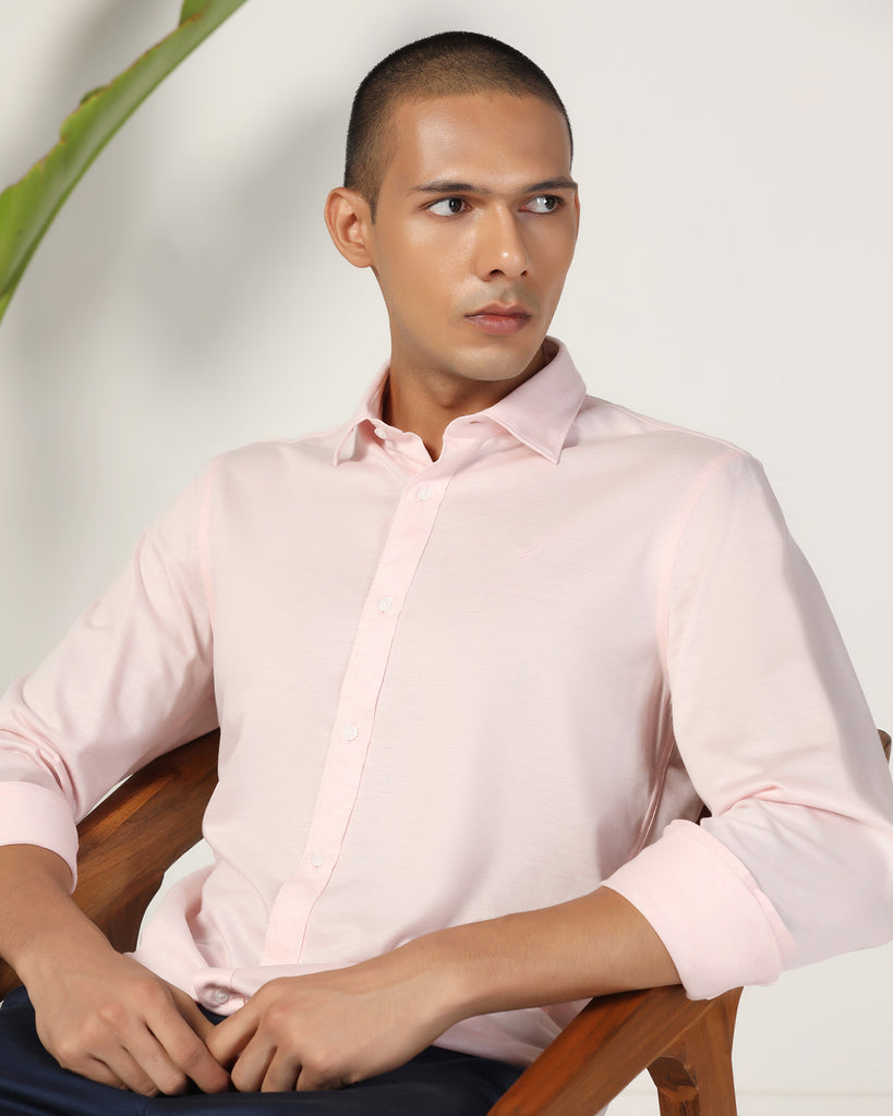 Casual Pink Printed Shirt - Alyn