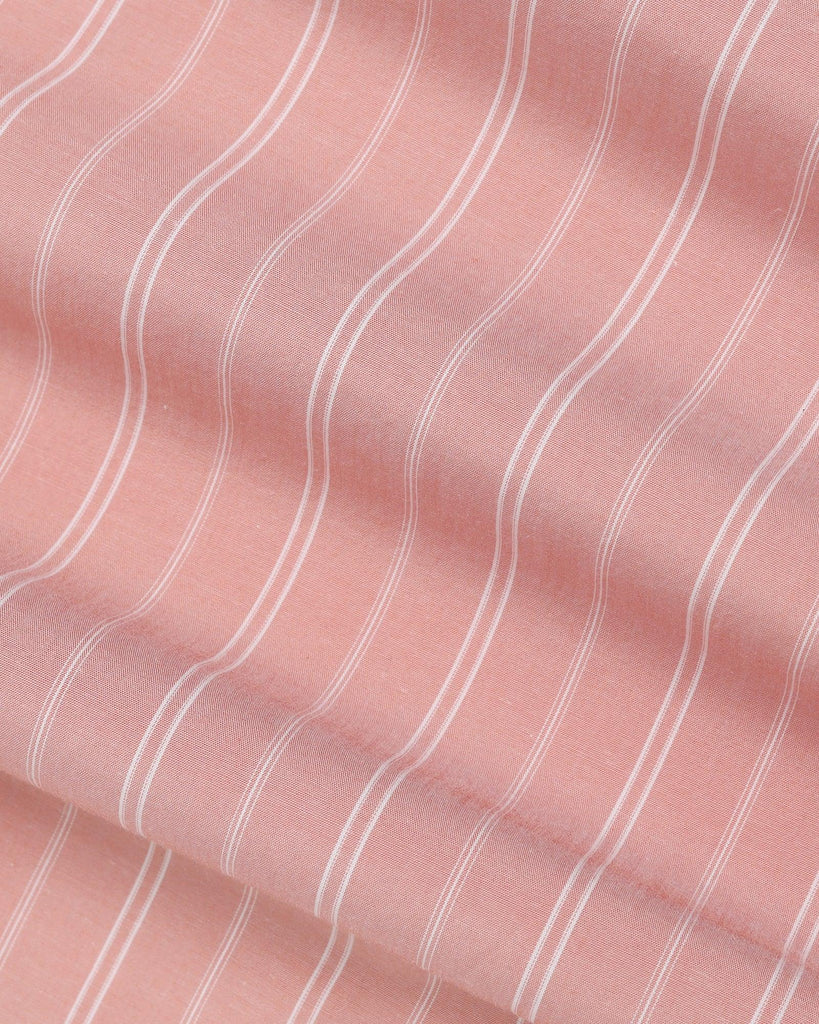 Casual Pink Stripe Shirt - Dollar