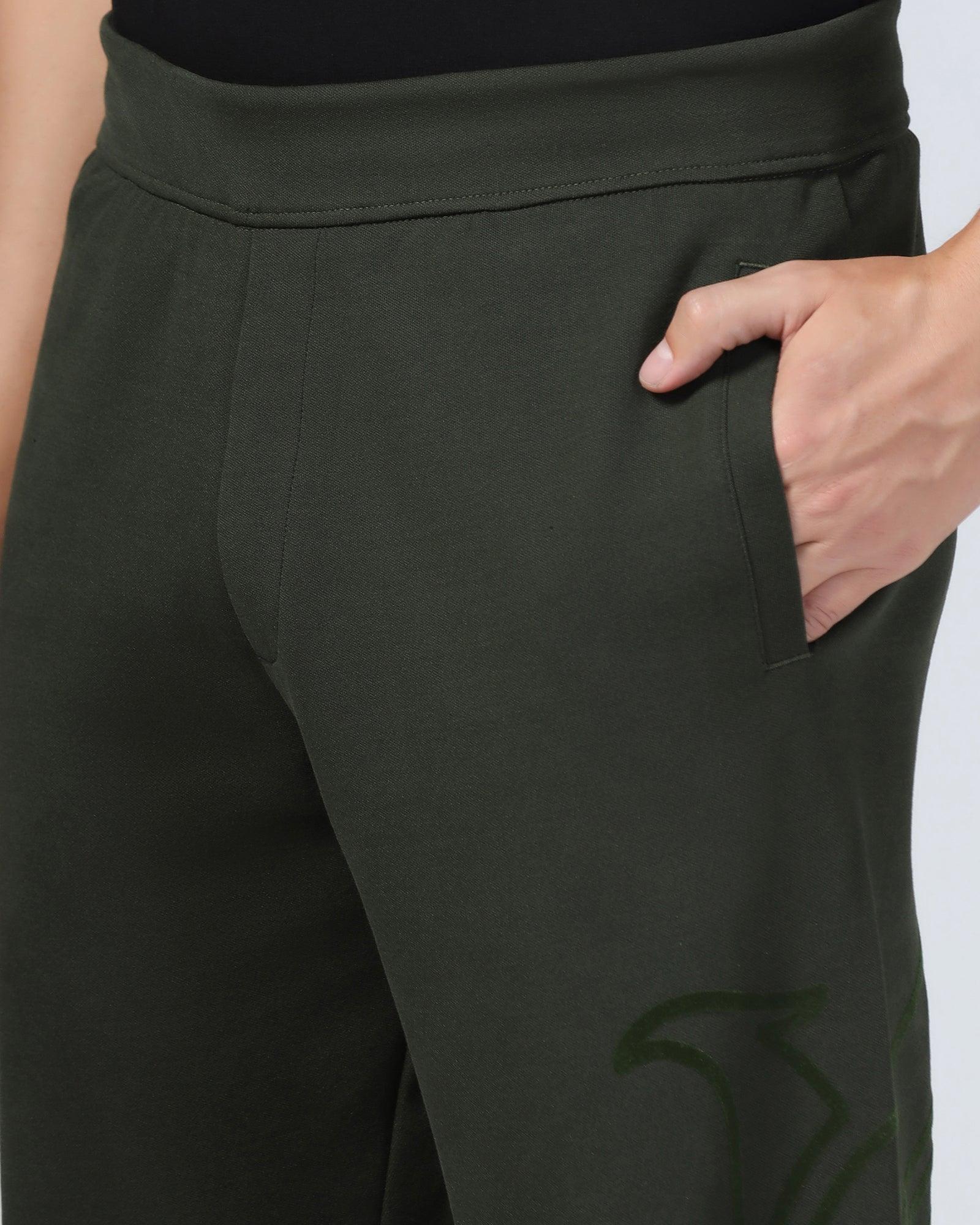 Casual Rosin Solid Jogger - Dos