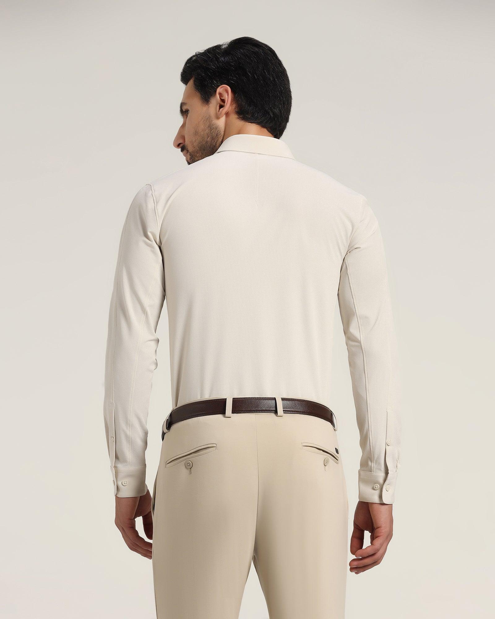 TechPro Casual Shirt In Beige (Thomas) - Blackberrys